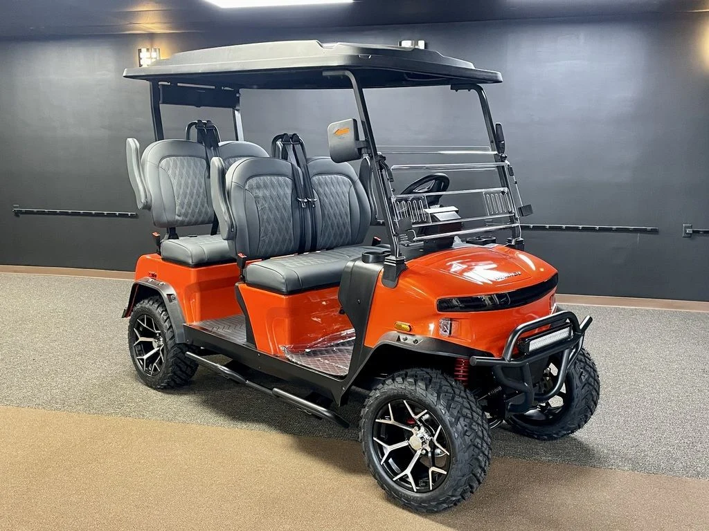 2026 EV Rover XL Denago Golf Cart for Sale (Orange)