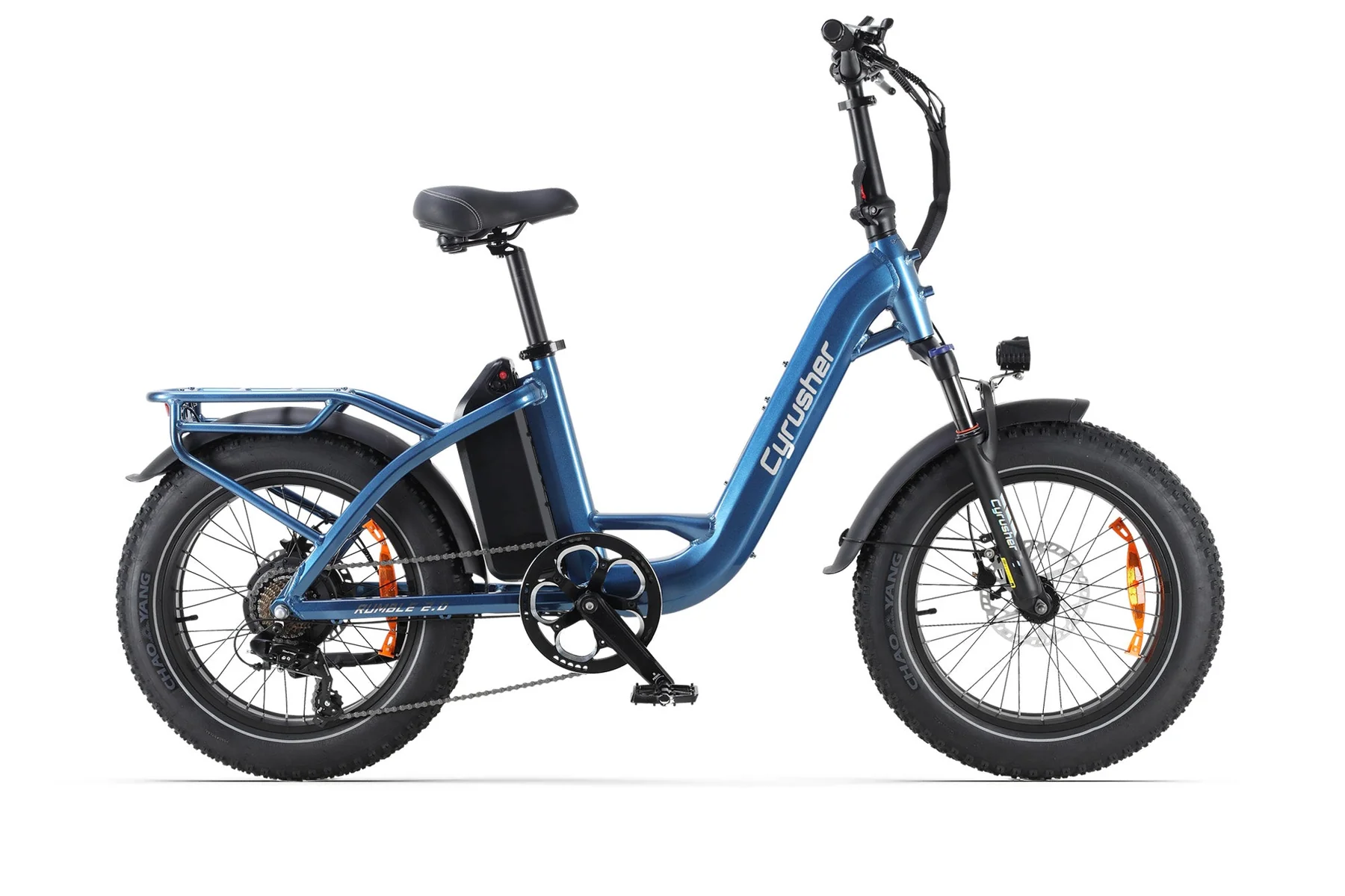 Cyrusher Rumble 2.0 Step-Through Fat Tire Electric Bike