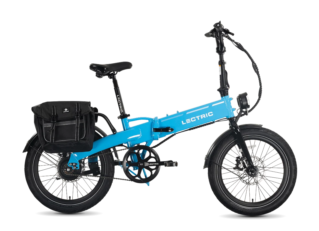 Lectric XP Lite 2 Long-Range Folding eBike – Lectric Blue