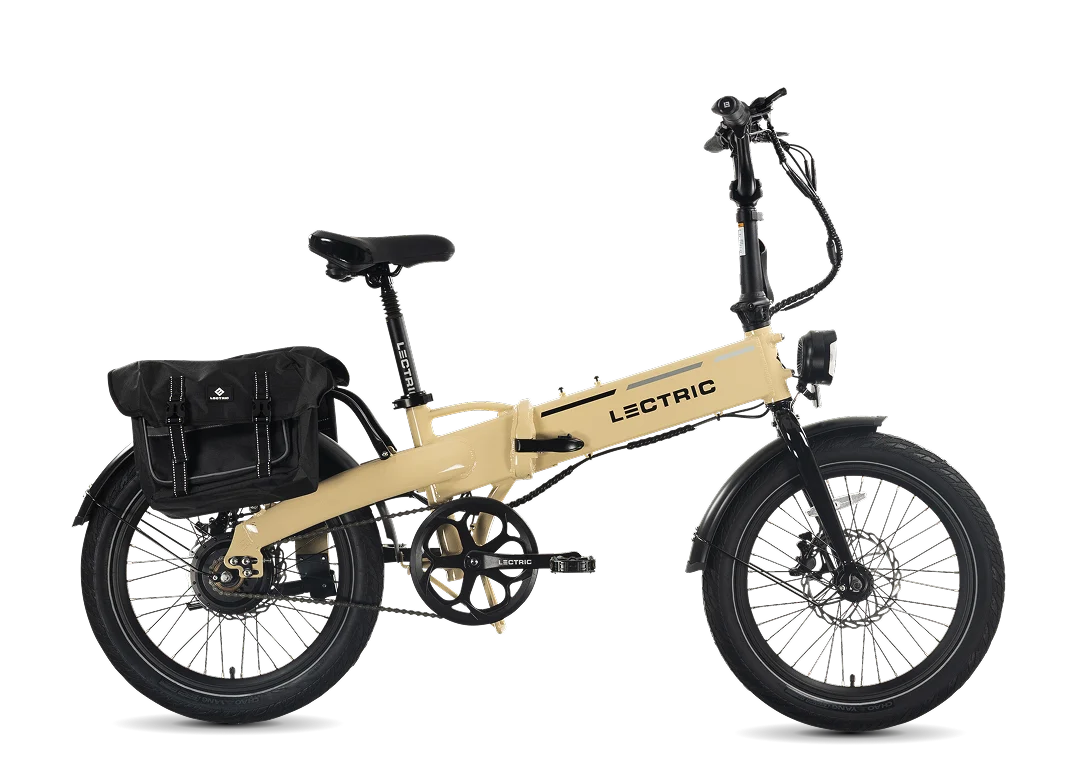 Lectric XP Lite 2 Long-Range Folding eBike – Sandstorm