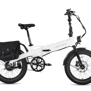 Lectric XP Lite 2 Long-Range Folding eBike – Arctic White