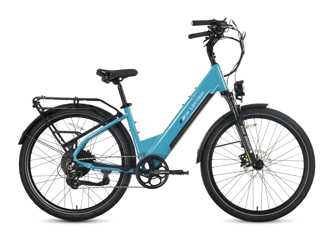 Lectric XPress 2 Cruiser eBike – Raindrop Blue