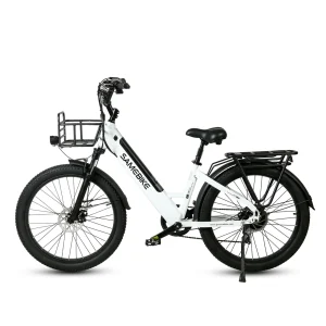 Samebike RS-A01 Fat Tire Electric Bike – White
