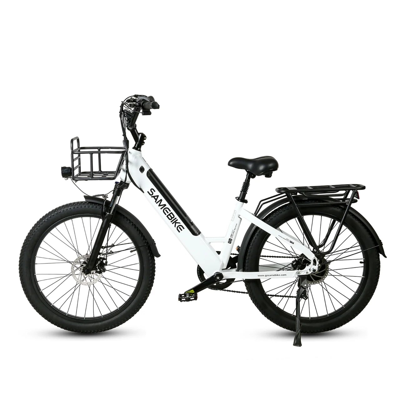 Samebike RS-A01 Fat Tire Electric Bike – White