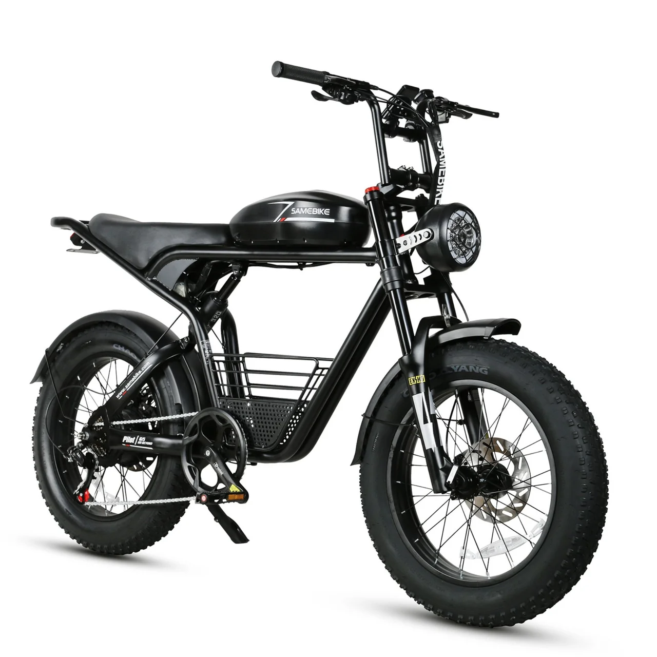 Samebike Pilot SE Fat Tire Electric Dirt Bike – Black